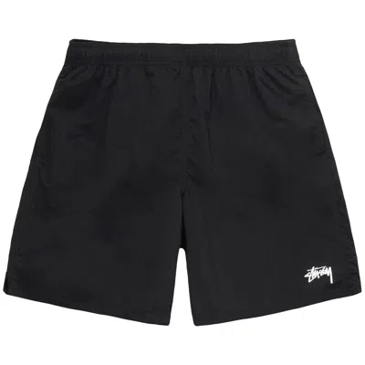 Pre-owned Stussy Stock Water Shorts 'black'