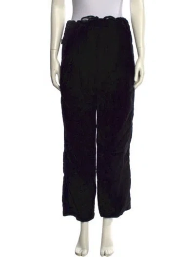 Pre-owned Stussy Straight Leg Pants In Black