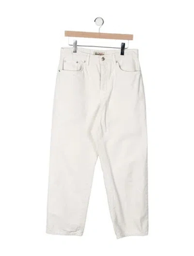 Pre-owned Stussy Straight-leg Jeans In Neutral