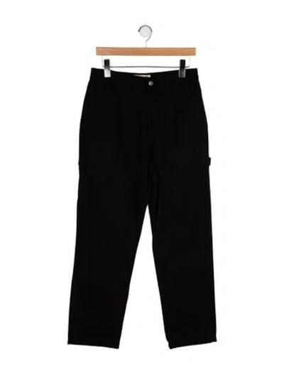 Pre-owned Stussy Straight-leg Jeans W/ Tags In Black