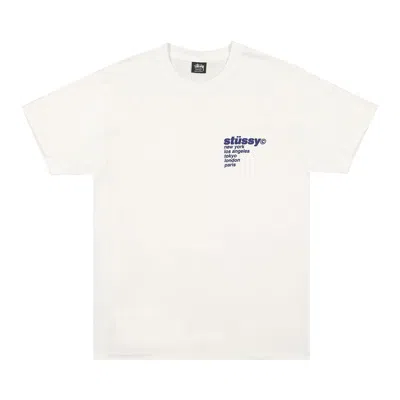 Pre-owned Stussy Strawberry Tee 'white'