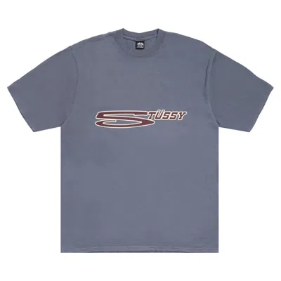 Pre-owned Stussy Stretch Tee Pigment Dyed 'navy' | Blue | Men's Size Xl