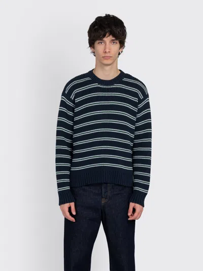 Stussy Stripe Crew In Multi