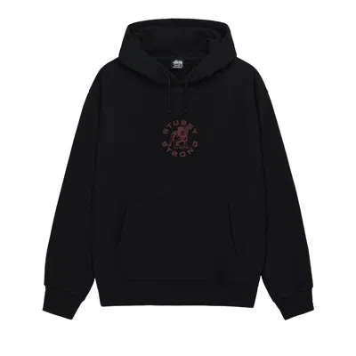 Pre-owned Stussy Strong Mac Hoodie 'black' | Men's Size S