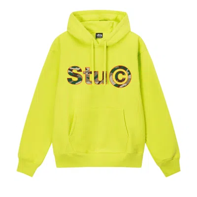 Pre-owned Stussy Stu C. Hoodie 'keylime' | Green | Men's Size S