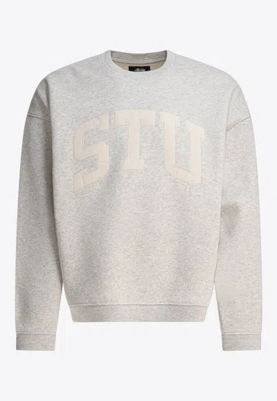 STUSSY STU HOODED SWEATSHIRT