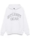 STUSSY STUSSY STYSSU GEAR COTTON HOODIE