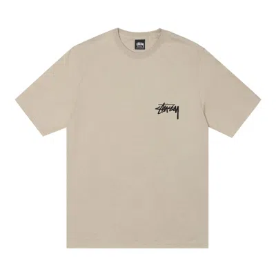 Pre-owned Stussy Suits Tee 'khaki' In Green