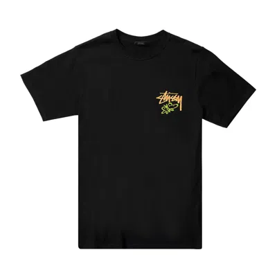 Pre-owned Stussy Super Bloom Tee 'black'