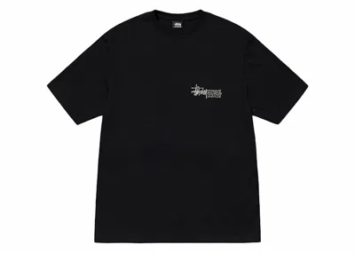 Pre-owned Stussy Superior Quality Pigment Dyed Tee Shirt In Black