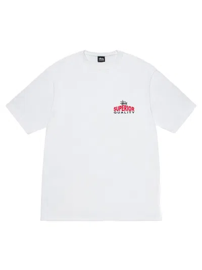 Stussy Superior Quality Tee In White