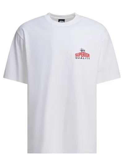 Stussy Superior Quality Tee In White
