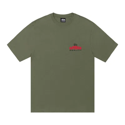 Pre-owned Stussy Superior Quality Tee 'olive' | Green | Men's Size M