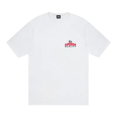 Pre-owned Stussy Superior Quality Tee 'white' | Men's Size Xxl