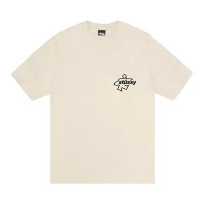 Pre-owned Stussy Surf Size Pigment Dyed Tee 'natural' | Cream | Men's Size Xxl In White