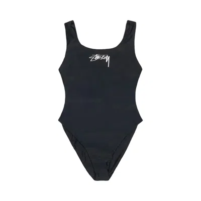 Pre-owned Stussy Surf Stock One Piece 'black' | Women's Size Xs