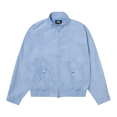 Pre-owned Stussy Surf Team Harrington Jacket 'light Blue' | Men's Size L