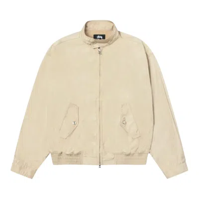 Pre-owned Stussy Surf Team Harrington Jacket 'sand' | Tan | Men's Size S In Brown