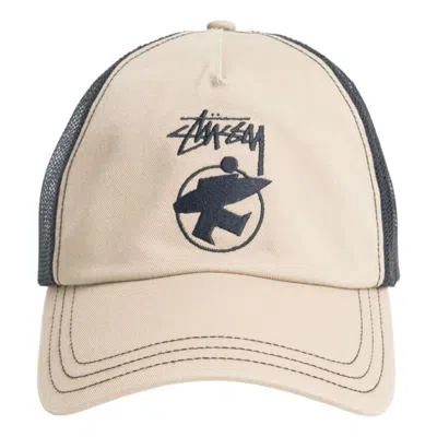 Stussy Surfman Trucker 'tan' In Neutral