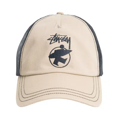Pre-owned Stussy Surfman Trucker 'tan' | Men's Size Onesize