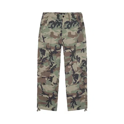Pre-owned Stussy Surplus Cargo Pant Ripstop 'camo' In Multi-color