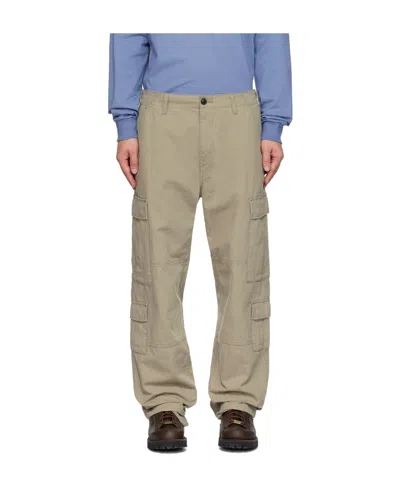 Stussy Surplus Overalls Casual Pants In Green