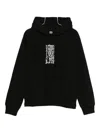Stussy Cotton Blend Hoodie In Black