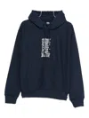 Stussy Blue Knit Cotton Sweater In Blue