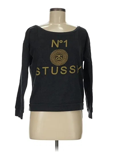 Pre-owned Stussy Sweatshirt In Black