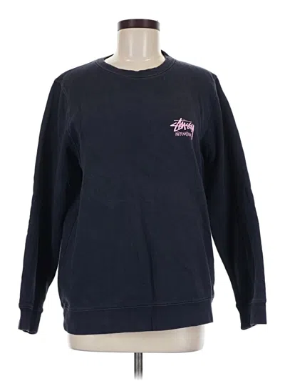 Pre-owned Stussy Sweatshirt In Blue