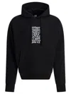 Stussy Cotton Blend Hoodie In Black
