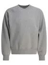 Stussy Basic Crewneck Sweatshirt In Gray