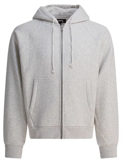 Stussy Long-sleeved Sweatshirt In Gray