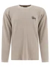 Stussy Beige Cotton T-shirt