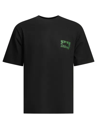 Stussy Stüssy T Shirts In Black