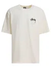 Stussy Look Beyond Pig. Dyed Tee T-shirts Beige In Neutral