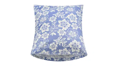 Pre-owned Stussy Tekla Percale Pillow Sham In Blue Hawaiian