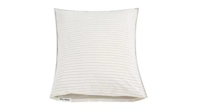 Pre-owned Stussy Tekla Percale Pillow Sham In Hand Drawn Stripes