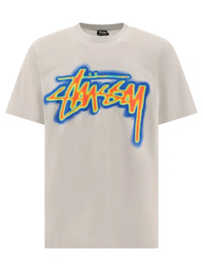 Stussy Stüssy "thermal Stock" T Shirt In White