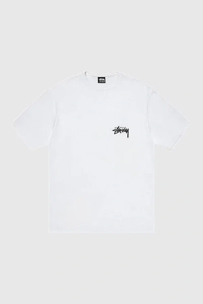 Stussy Toucan Graphic T-shirt Top In White, Men's At Urban Outfitters