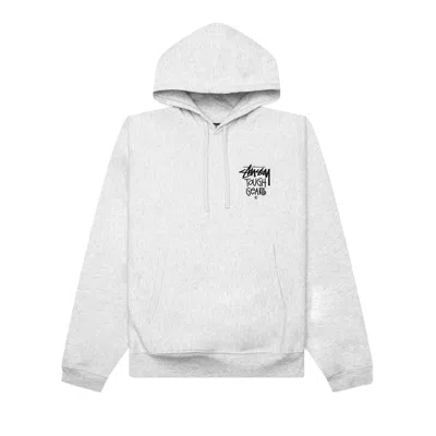 Pre-owned Stussy Tough Gear Hoodie 'ash Heather' | Grey | Men's Size Xl In Gray