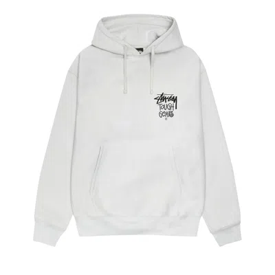 Pre-owned Stussy Tough Gear Hoodie 'fog' In Grey
