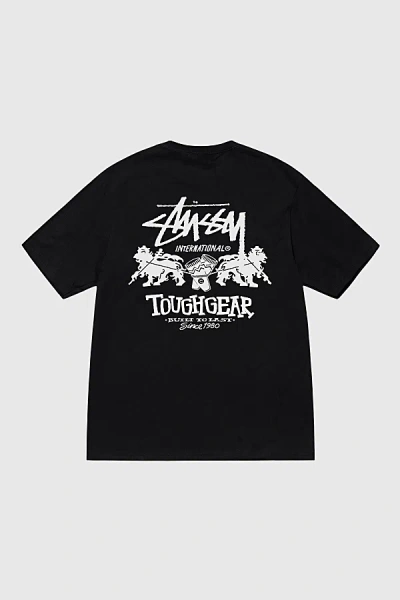 Stussy Tough Gear Int. Tee In Black, Men's At Urban Outfitters