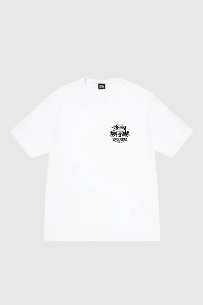 Stussy Tough Gear Int. Tee In White, Men's At Urban Outfitters