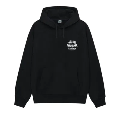 Pre-owned Stussy Tough Gear International Hoodie 'black' | Men's Size S