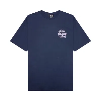 Pre-owned Stussy Tough Gear International Tee 'navy' | Blue | Men's Size L