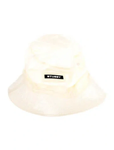 Pre-owned Stussy Transparent Bucket Hat In Neutral