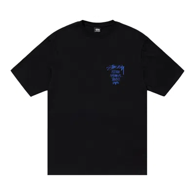 Pre-owned Stussy Tribe Stack Tee 'black'