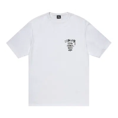 Pre-owned Stussy Tribe Stack Tee 'white'