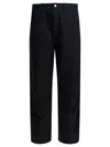 Stussy Workgear Straight-leg Pants In Black